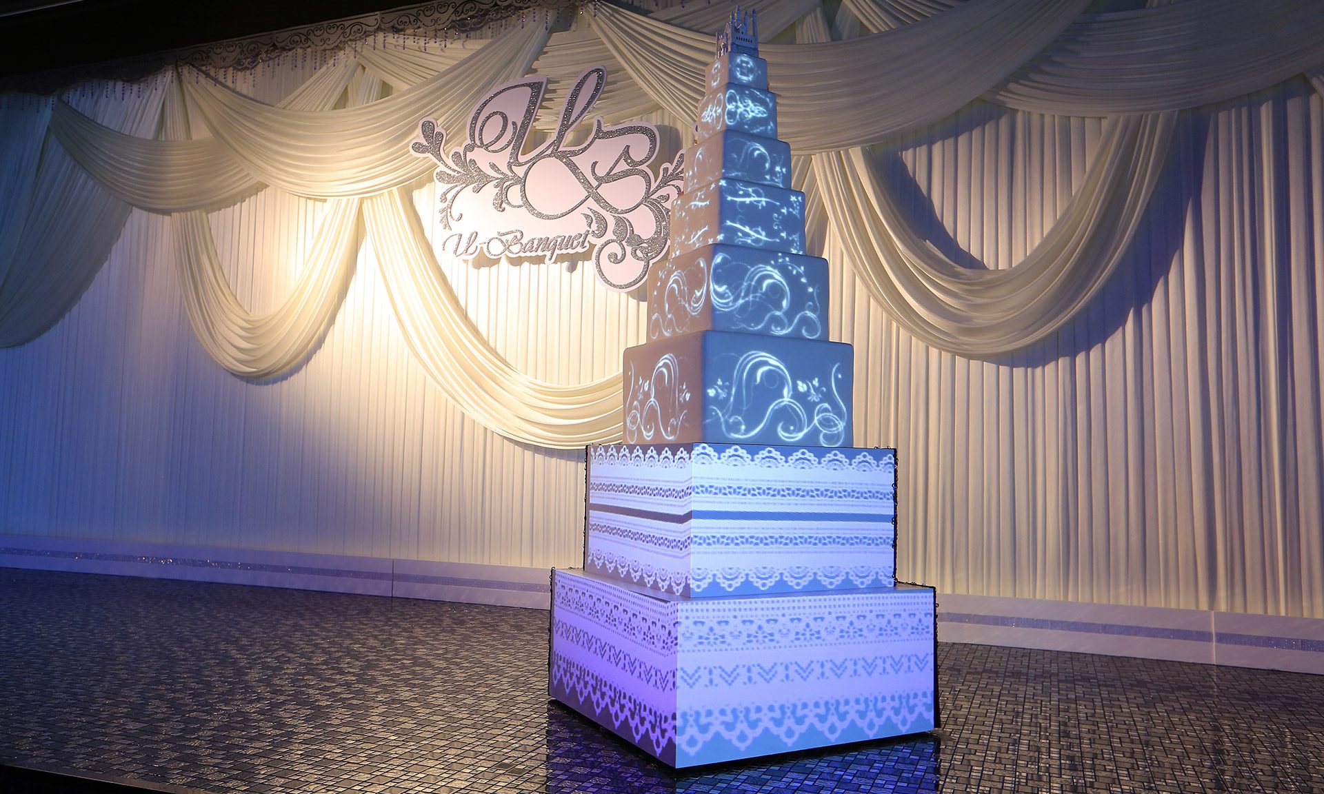 Projection Mapping蛋榚檯效果